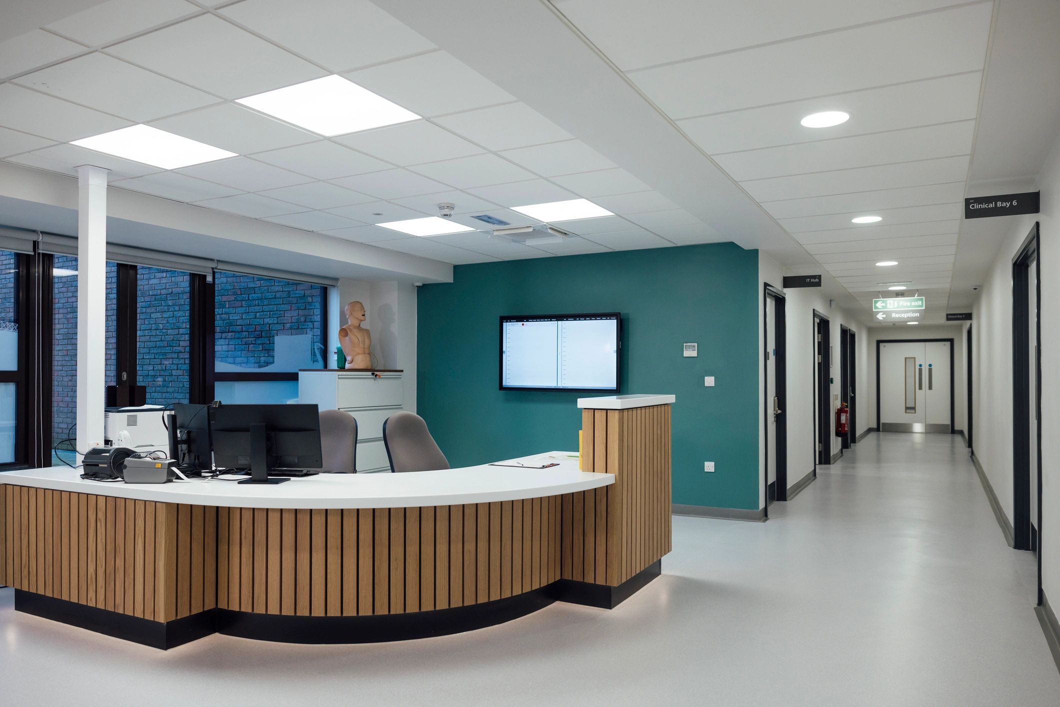 Pearl Care Dental Clinic reception area
