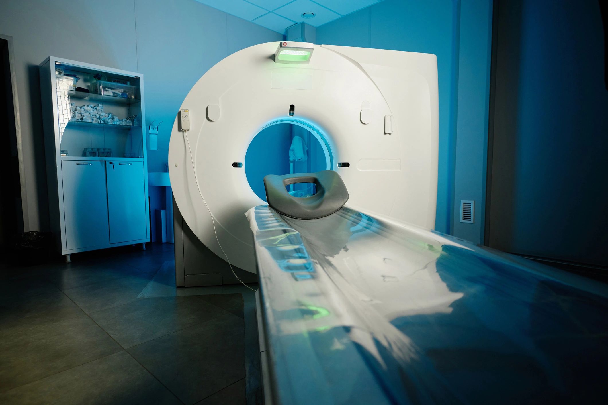 Advanced CT scanner used for 3D diagnostic imaging